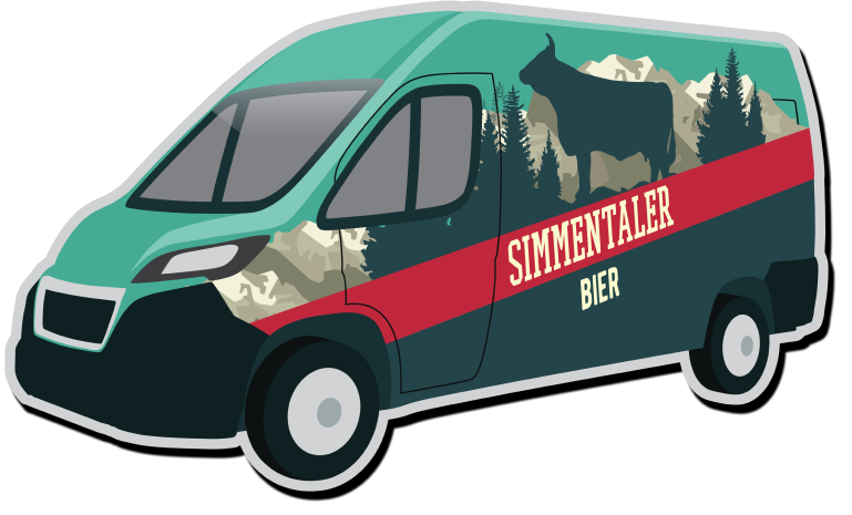 Bild von Simmentaler Van - Bier-Abo