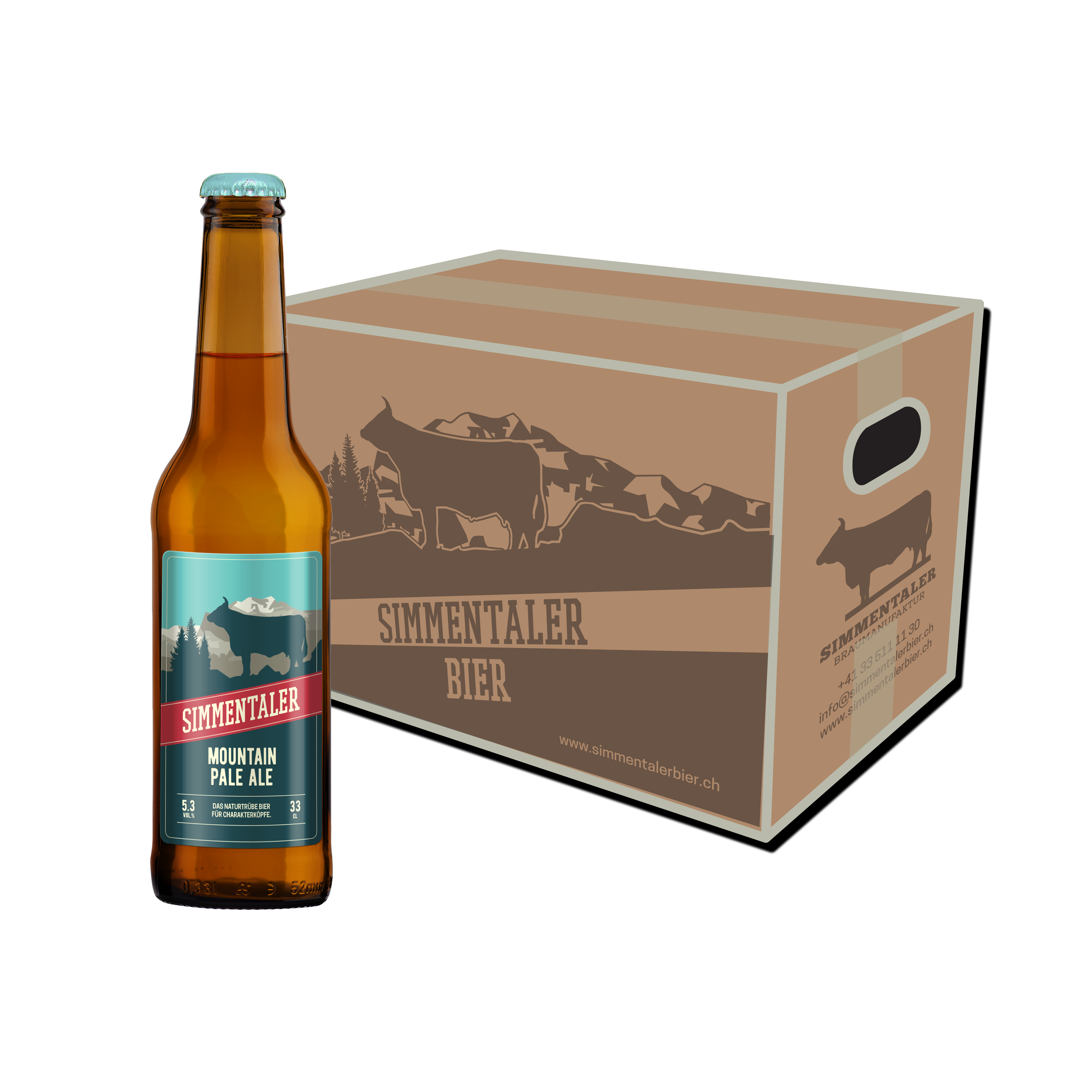 Mountain Pale Ale Produktbild 24er Box