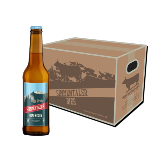 Bergweizen Bier Produktbild