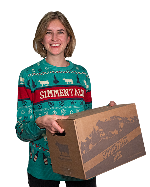 Weihnachtspullover Unisex mit 24er Mischkiste