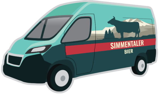 Bild von Simmentaler Van - Bier-Abo