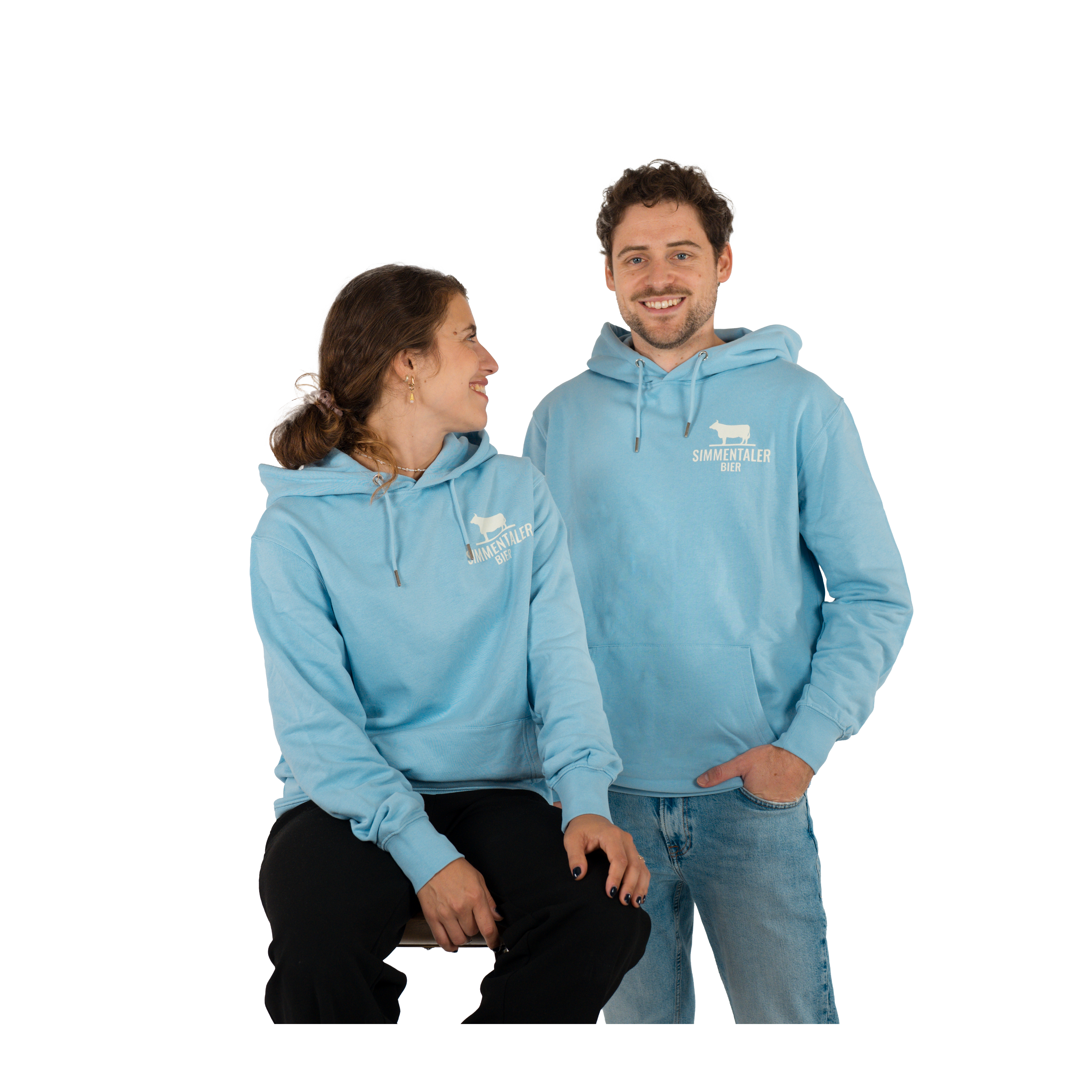 Hoodie - Unisex Skyblue